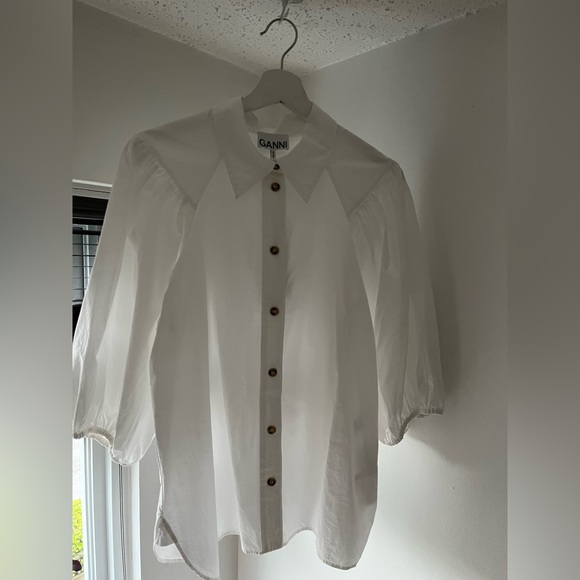 Brand new Ganni Collar Blouse - Picture 5 of 6